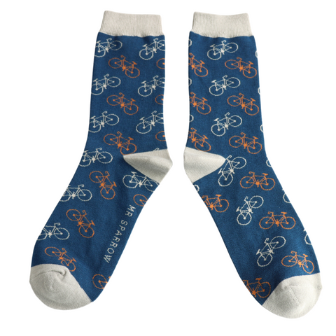 Mr Sparrow Little Bikes Socks - Various Colours