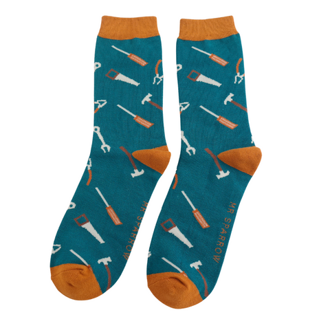 Mr Sparrow Tools Socks - Teal