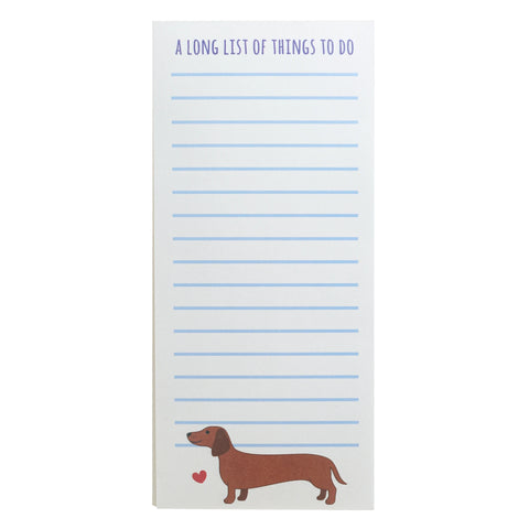 List Pad - Various Designs