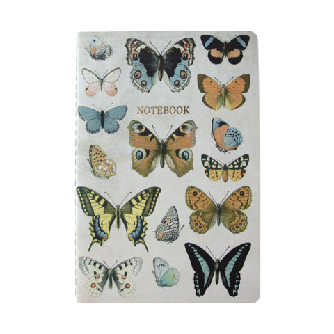 Vintage Butterflies A5 Notebook