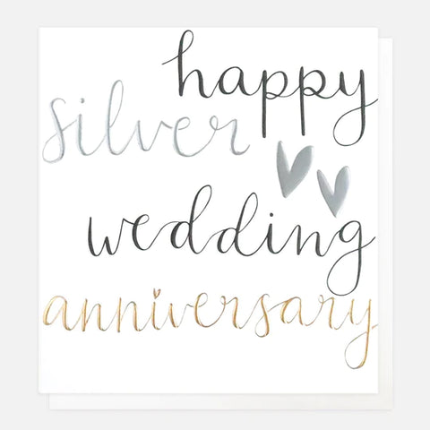 Happy Silver Wedding Anniversary