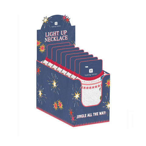 Retro Pop Light Up LED Bell Necklace