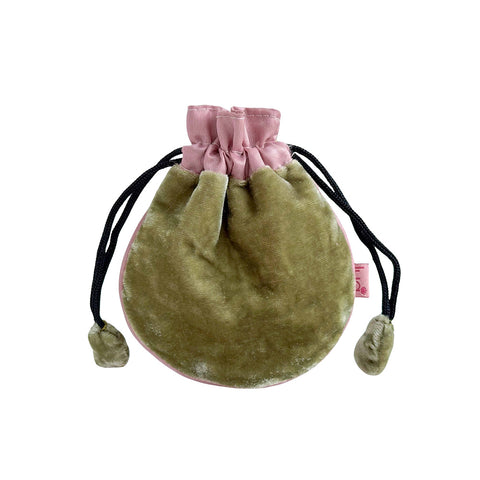 Silk Velvet Jewellery Pouch - Various Colours