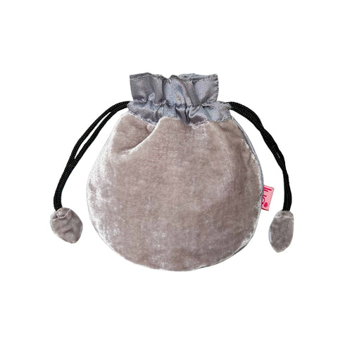 Silk Velvet Jewellery Pouch - Various Colours