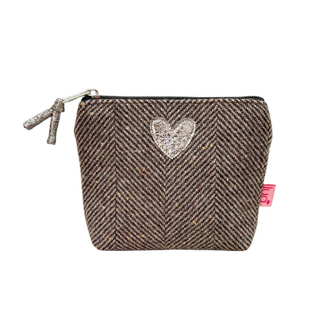 Sparkle Heart Mini Purse - Various Colours