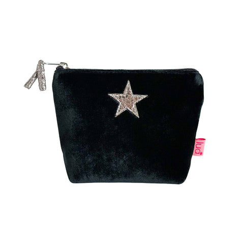 Star Mini Velvet Purse - Various Colours
