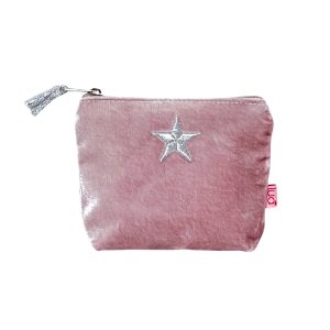 Star Mini Velvet Purse - Various Colours