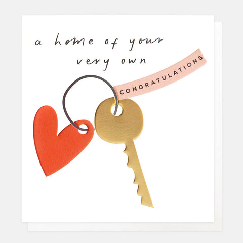 Key To Your New Home Card
