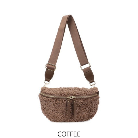 Teddy Crossbody Sling Bag - Various Colours