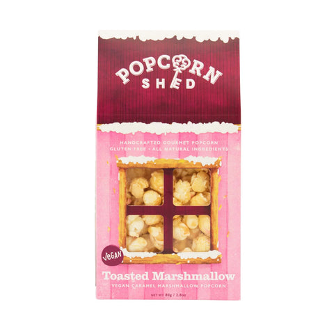Vegan Toasted Marshmallow Popcorn