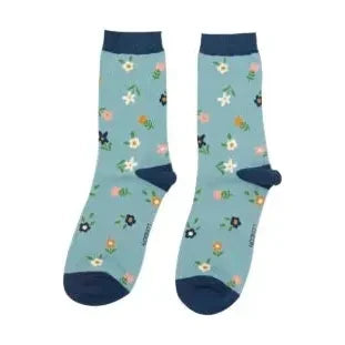 Tiny Flowers Socks - Various Colours