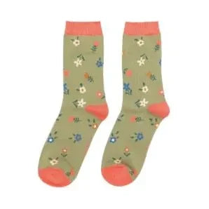 Tiny Flowers Socks - Various Colours