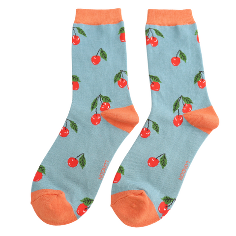 Cherries Socks - Various Colours
