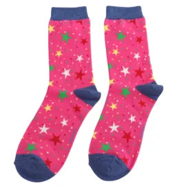 Multi Star Socks - Various Colours