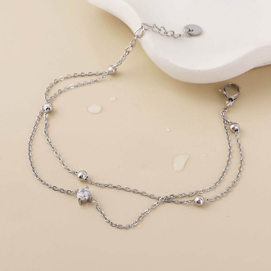 Zenith Layered Station and Crystal Bracelet