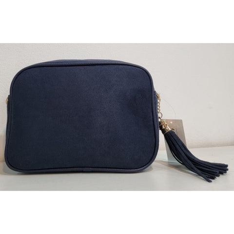 Suede Crossbody Bag - Various Colours
