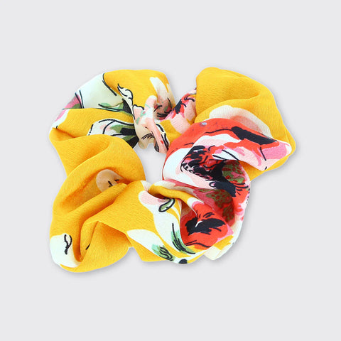 Sienna Floral Hair Scrunchie - Various Colours