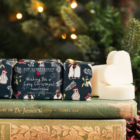 Christmas Penguins Mini Soaps
