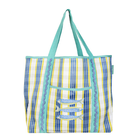 Recycled Plastic Tote Bag - Various Colours