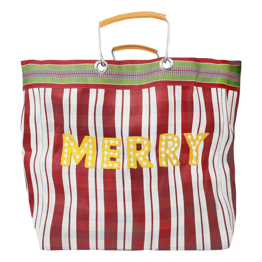 Recycled Plastic 'Merry' Tote Bag