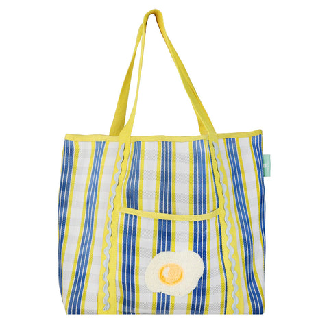 Recycled Plastic Tote Bag - Various Colours