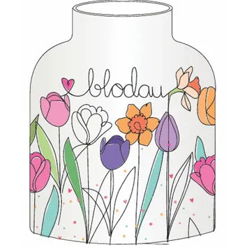 Welsh Bud Vase - Various Sayings