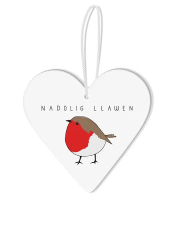 Nadolig Llawen Hanging Decoration - Various Designs