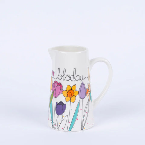 Daffodils and Tulips Blodau - Jug