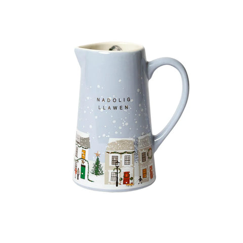 Ceramic Jug With Nadolig Llawen Wording - Various Designs