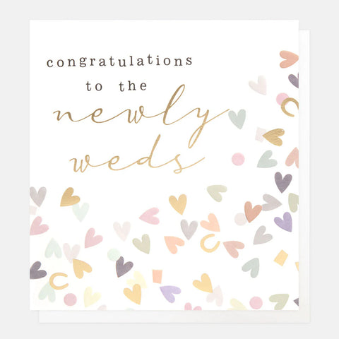 Newly Weds Wedding Day Card