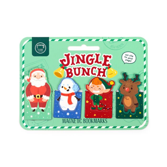 Christmas Magnetic Bookmark Set