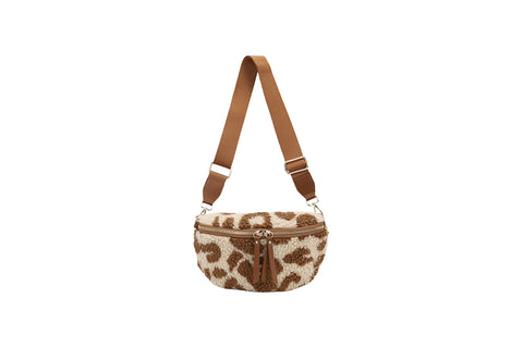 Teddy Animal Print Sling Bag - Various Colours