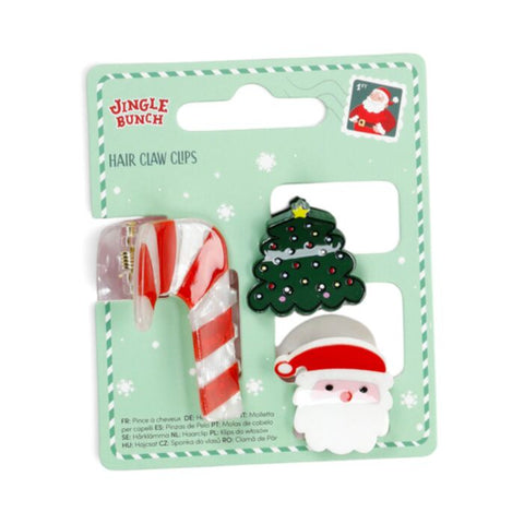Christmas Mini Hair Claw Clips