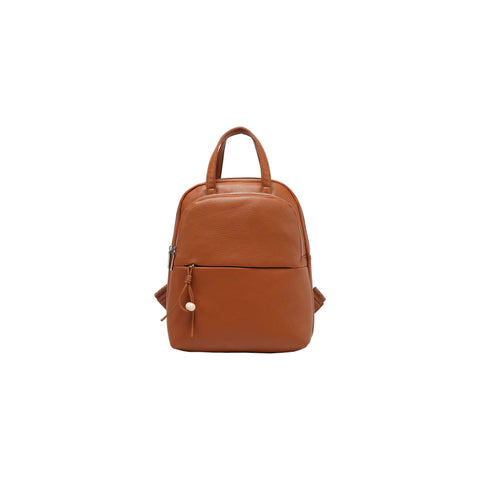 Rucksack with Front Zip Compartment - Various Colours