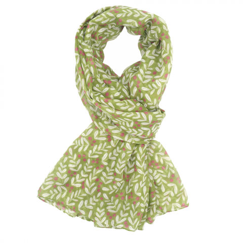 Berry Branches Lightweight Scarf - Various Colours