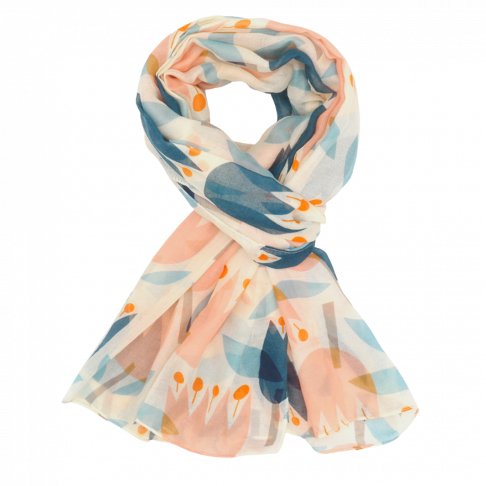 Tulips Lightweight Scarf - Various Colours