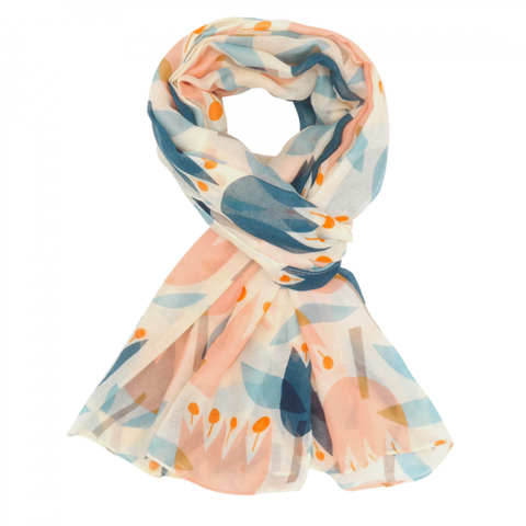 Tulips Lightweight Scarf - Various Colours