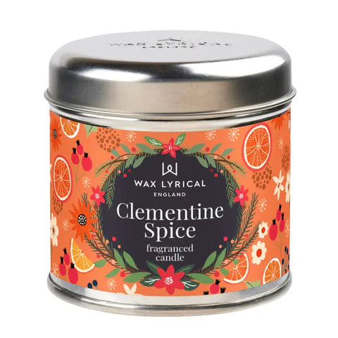 Christmas Tin Candle  - Various Scents