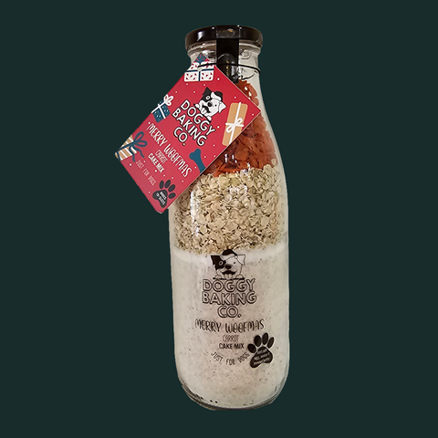 Merry Woofmas Carrot Cake Doggy Baking Mix