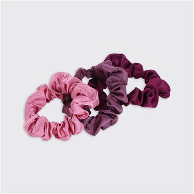 Trinity Set of 3 Scrunchies - Various Colours