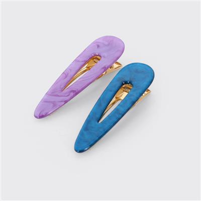Aura Hair Clips - Various Colours