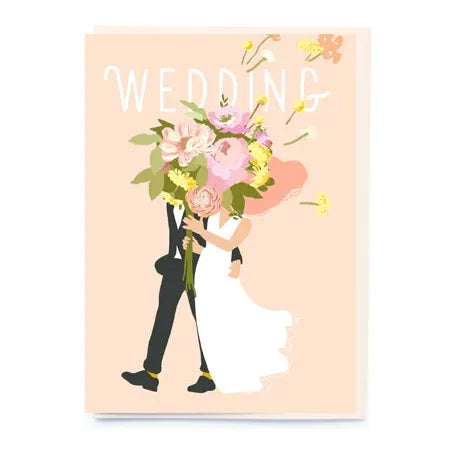 Wedding Day Bouquet Card