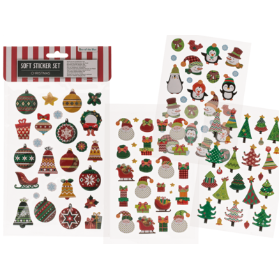 Christmas Soft Sticker Set