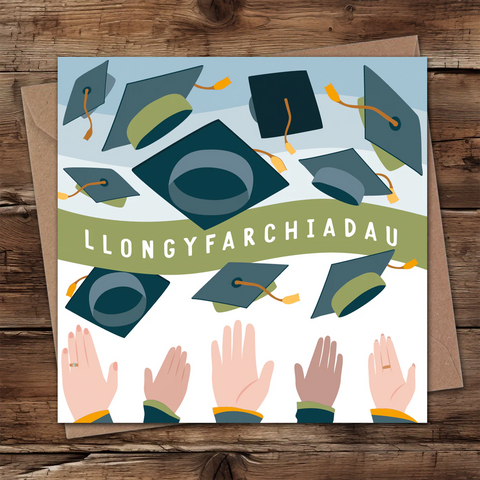 Congrats Grad Hats Card