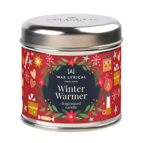Christmas Tin Candle  - Various Scents