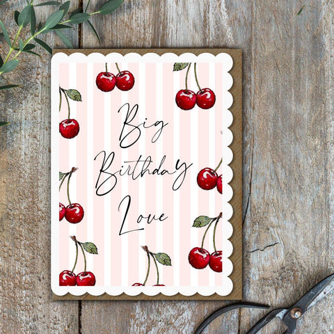 Big Birthday Love Card