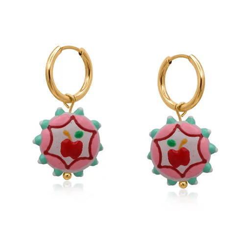 Fruit Charm Earrings - Various Designs