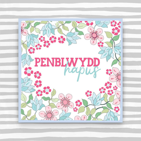 Penblwydd Hapus - Cherry Blossom