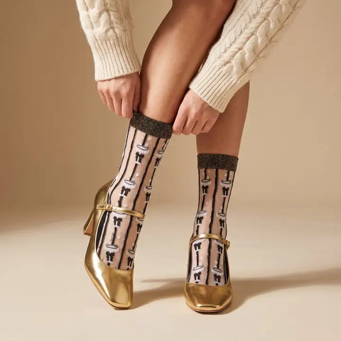 Sheer Pop Socks - Various Designs