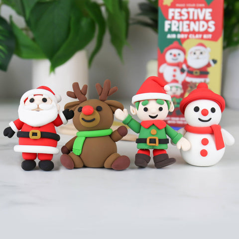 Festive Air Dry Clay Kit